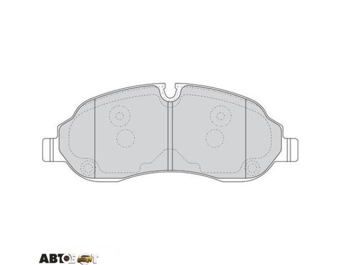 Тормозные колодки FERODO FVR4661, цена: 5 161 грн.