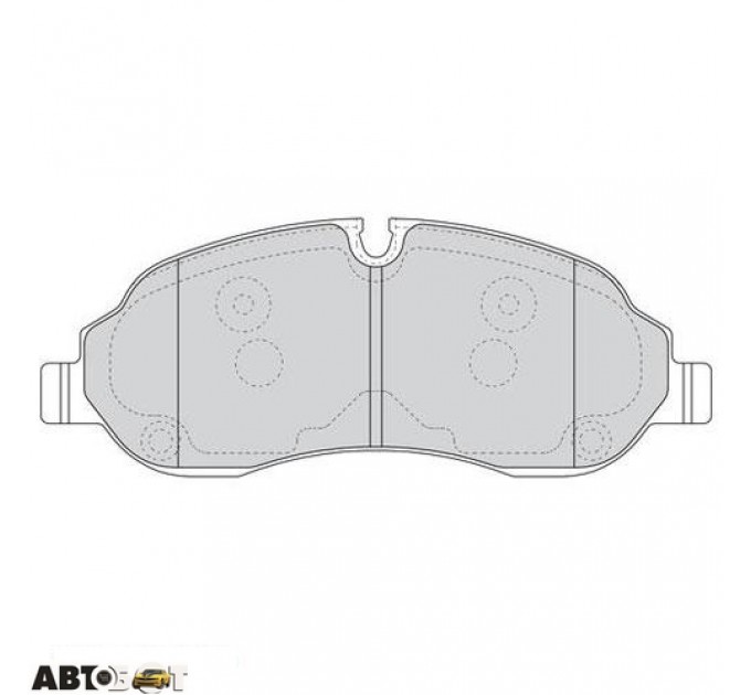 Гальмівні колодки FERODO FVR4661, ціна: 2 810 грн.