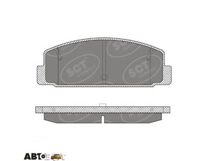 Тормозные колодки SCT SP 611 PR, цена: 851 грн.