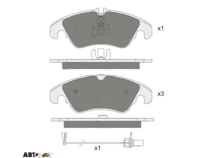 Тормозные колодки SCT SP 740 PR, цена: 2 707 грн.