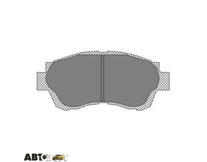 Тормозные колодки SCT SP 209 PR, цена: 1 611 грн.