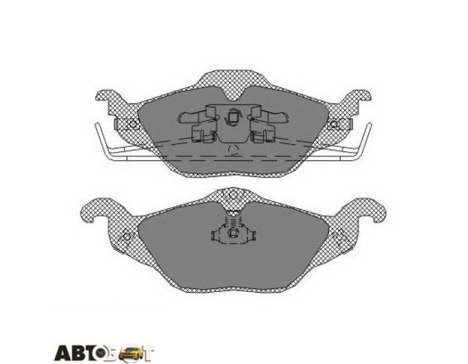 Тормозные колодки SCT SP 241 PR, цена: 1 495 грн.