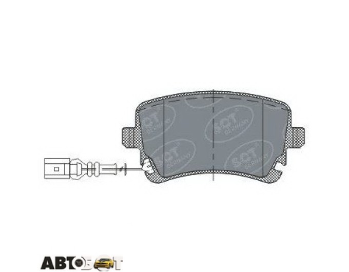 Тормозные колодки SCT SP 288 PR, цена: 1 489 грн.