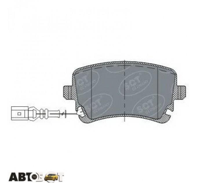 Тормозные колодки SCT SP 288 PR, цена: 868 грн.