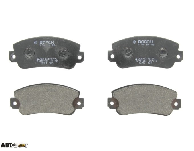 Гальмівні колодки Bosch 0986424098, ціна: 1 088 грн.