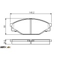 Гальмівні колодки Bosch 0986424225, ціна: 1 994 грн.