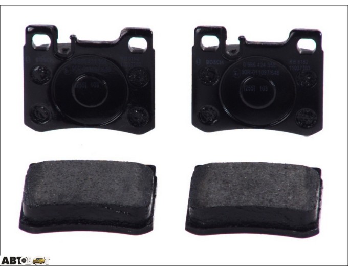 Гальмівні колодки Bosch 0986424358, ціна: 832 грн.