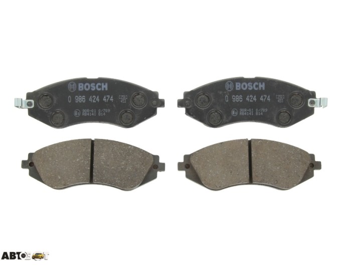 Тормозные колодки Bosch 0 986 424 474, цена: 2 018 грн.