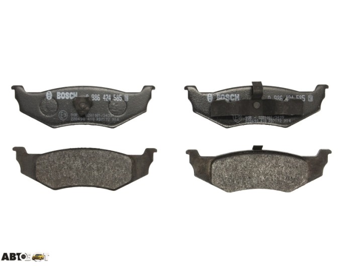 Тормозные колодки Bosch 0986424585, цена: 2 507 грн.