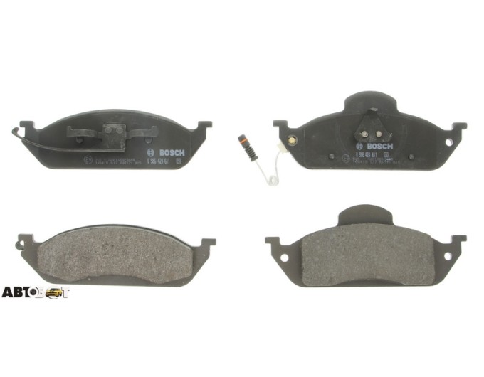 Тормозные колодки Bosch 0986424611, цена: 3 292 грн.