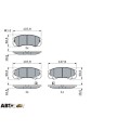 Тормозные колодки Bosch 0986424760, цена: 1 896 грн.