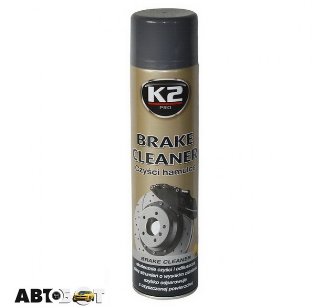 Очиститель тормозной системы K2 BRAKE CLEANER W105 600мл, цена: 183 грн.