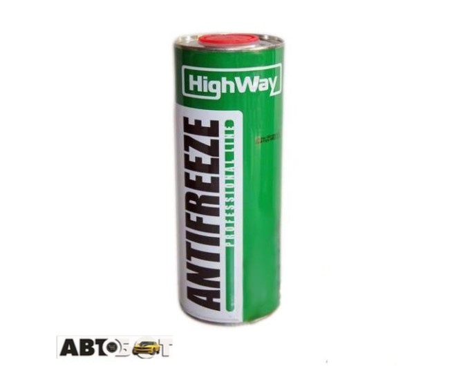 Антифриз High Way Long Life G11 зелений -40°С 1л, ціна: 105 грн.
