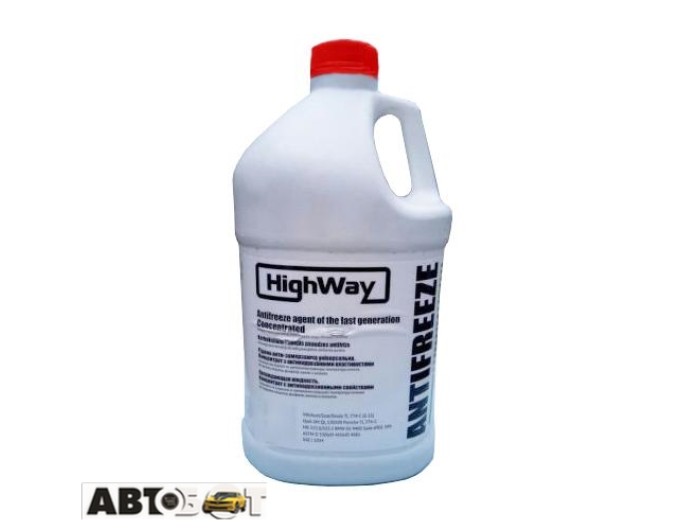 Антифриз High Way G12+ червоний концентрат 3,78л, ціна: 648 грн.