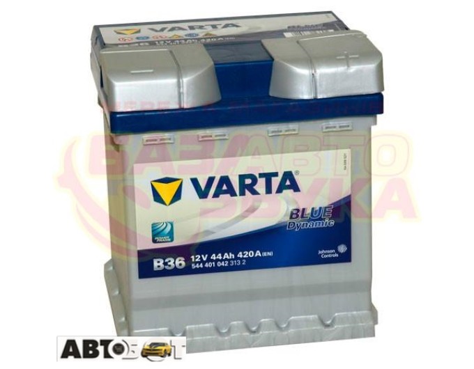 Автомобільний акумулятор VARTA 6СТ-44 Blue Dynamic (B36) 544 401 042, ціна: 5 777 грн.