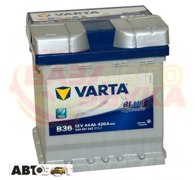 Автомобільний акумулятор VARTA 6СТ-44 Blue Dynamic (B36) 544 401 042, ціна: 3 246 грн.