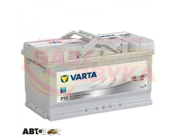 Автомобільний акумулятор VARTA 6СТ-85 Silver Dynamic (F19) 585 400 080, ціна: 12 394 грн.
