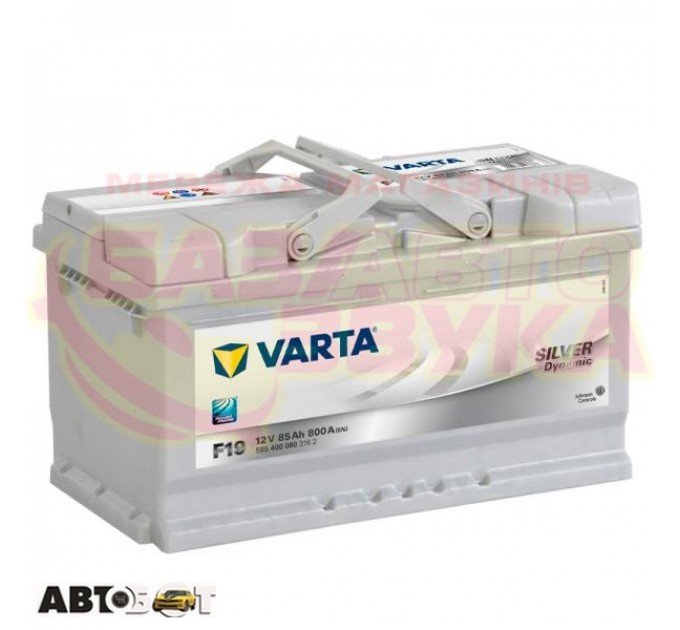 Автомобільний акумулятор VARTA 6СТ-85 Silver Dynamic (F19) 585 400 080, ціна: 6 123 грн.