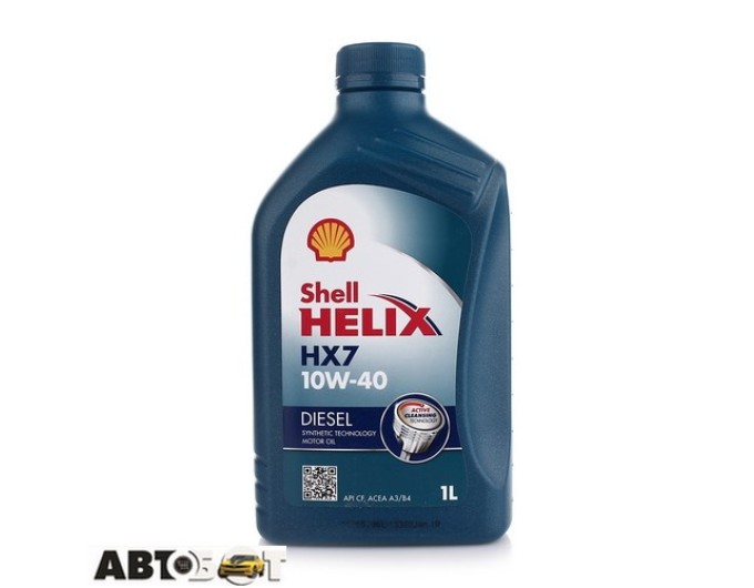 Моторное масло SHELL Helix Diesel HX7 10W-40 1л, цена: 849 грн.