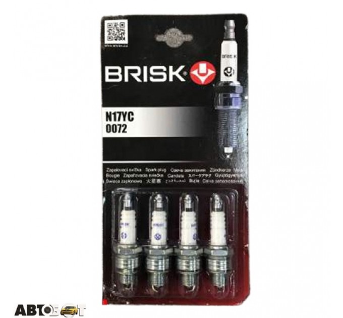 Свеча зажигания Brisk N17YC.4B, цена: 0 грн.
