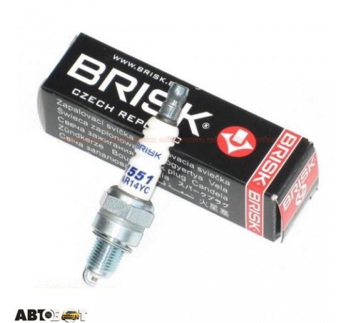 Свічка запалювання Brisk MOTO BR NAR14YC.1K 100535, ціна: 0 грн.