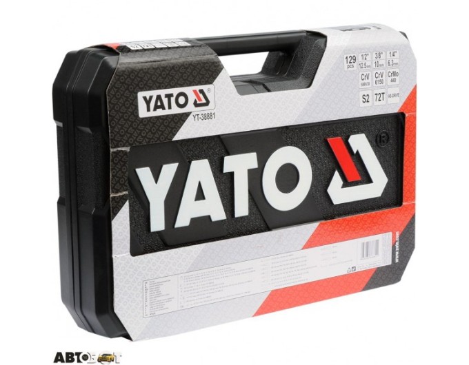 Набір інструментів YATO YT-38881, ціна: 17 466 грн.