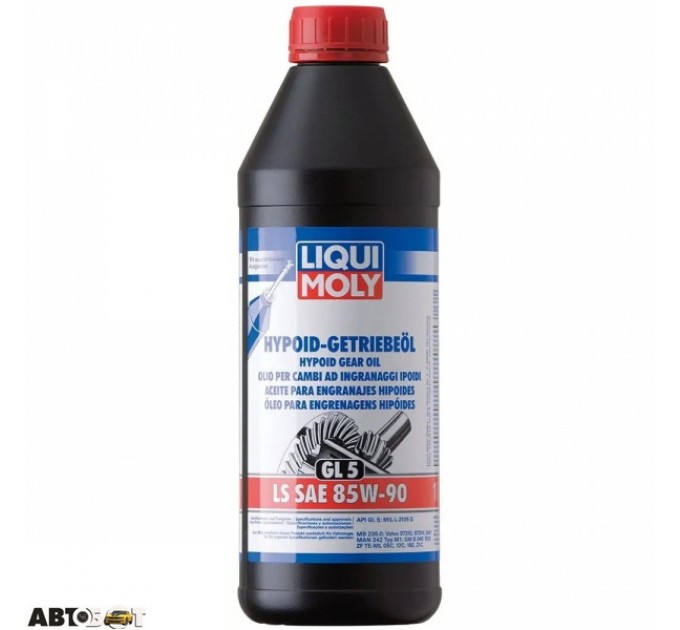 Трансмісійна олива LIQUI MOLY HYPOID-GETRIEBEOIL GL5 85W-90 1035 1л, ціна: 609 грн.