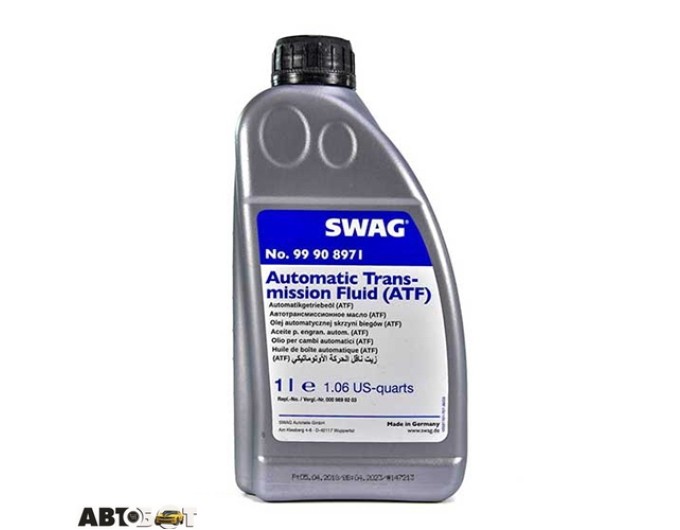 Трансмиссионное масло Swag ATF красная 99908971 1л, цена: 559 грн.