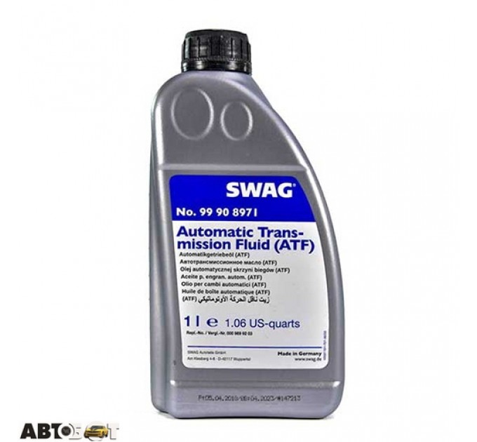 Трансмиссионное масло Swag ATF красная 99908971 1л, цена: 418 грн.