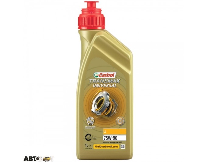 Трансмісійна олива CASTROL TRANSMAX UNIVERSAL LL 75W-90 1л, ціна: 841 грн.
