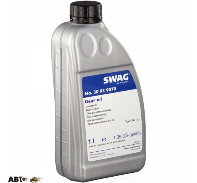 Трансмісійна олива Swag DSG Gearbox Oil SW 30 93 9070 1л, ціна: 679 грн.