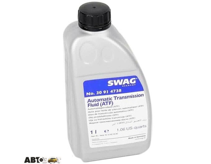Трансмиссионное масло Swag Automatic Transmission Fluid 30 91 4738 1л, цена: 1 019 грн.