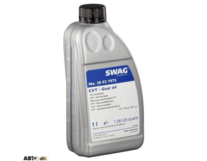 Трансмиссионное масло Swag CVT Gear Oil SW 30 92 7975 1л, цена: 1 189 грн.