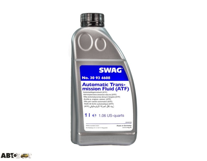 Трансмиссионное масло Swag Automatic Transmission Fluid SW 30 93 4608 1л, цена: 952 грн.