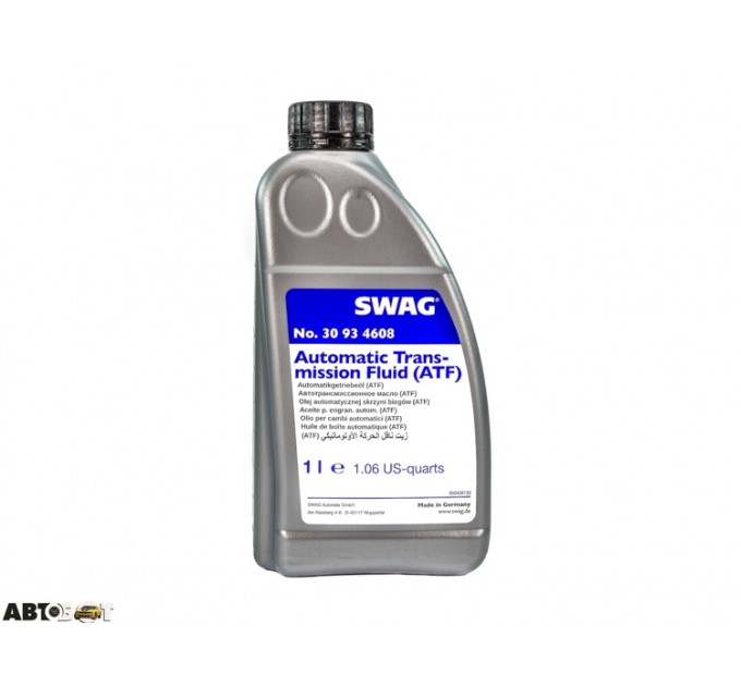 Трансмісійна олива Swag Automatic Transmission Fluid SW 30 93 4608 1л, ціна: 616 грн.