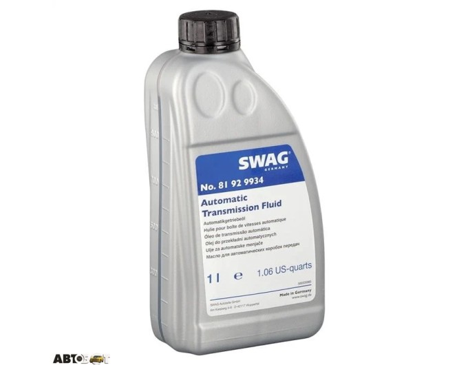 Трансмісійна олива Swag Automatic Transmission Fluid SW 81 92 9934 1л, ціна: 1 084 грн.
