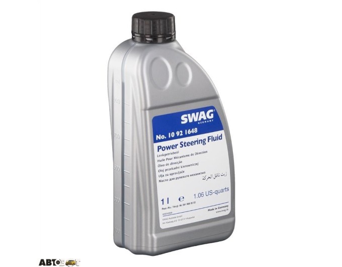 Трансмиссионное масло Swag POWER STEERING FLUID 10921648 1л, цена: 1 247 грн.