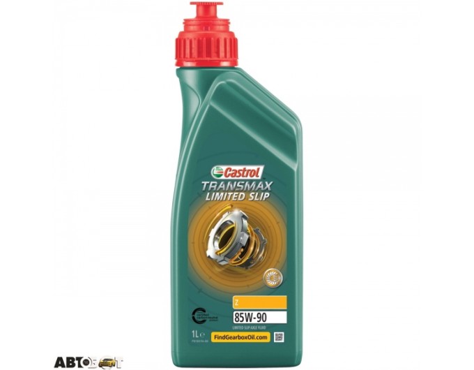 Трансмісійна олива CASTROL TRANSMAX LIMITED SLIP Z 85W-90 B5-TRLSZ9-12X1L 1л, ціна: 584 грн.