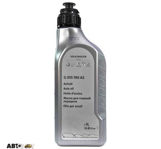 Трансмиссионное масло VAG Axle Oil G055190A2 1л, цена: 2 296 грн.