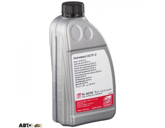 Трансмісійна олива Febi ATF DCTF-2 TL 52529-C 49700 1л, ціна: 2 184 грн.