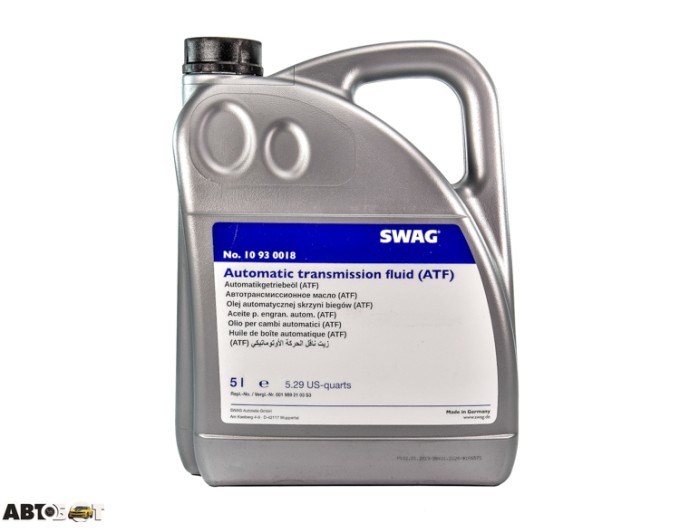 Трансмиссионное масло Swag ATF SW 10930018 5л, цена: 3 714 грн.
