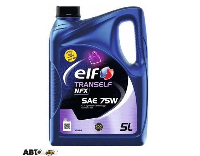 Трансмиссионное масло ELF TRANSELF NFX SAE 75W 5л, цена: 2 732 грн.