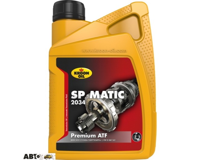 Трансмісійна олива KROON OIL SP MATIC 2034 1л, ціна: 1 400 грн.