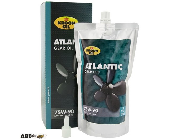 Трансмиссионное масло KROON OIL ATLANTIC GEAR OIL 75W-90 0.5л, цена: 896 грн.
