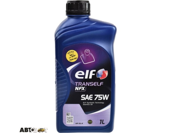Трансмиссионное масло ELF Tranself NFX SAE 75W 12B1LELFC 1л, цена: 504 грн.