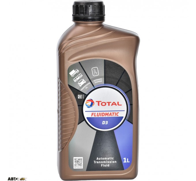 Трансмиссионное масло TOTAL FLUIDMATIC D3 1л, цена: 381 грн.