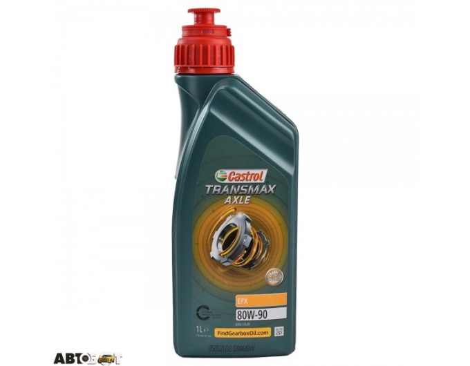 Трансмісійна олива CASTROL TRANSMAX AXLE EPX 80W-90 1л, ціна: 383 грн.