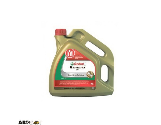 Трансмісійна олива CASTROL TRANSMAX CVT 4л, ціна: 1 294 грн.