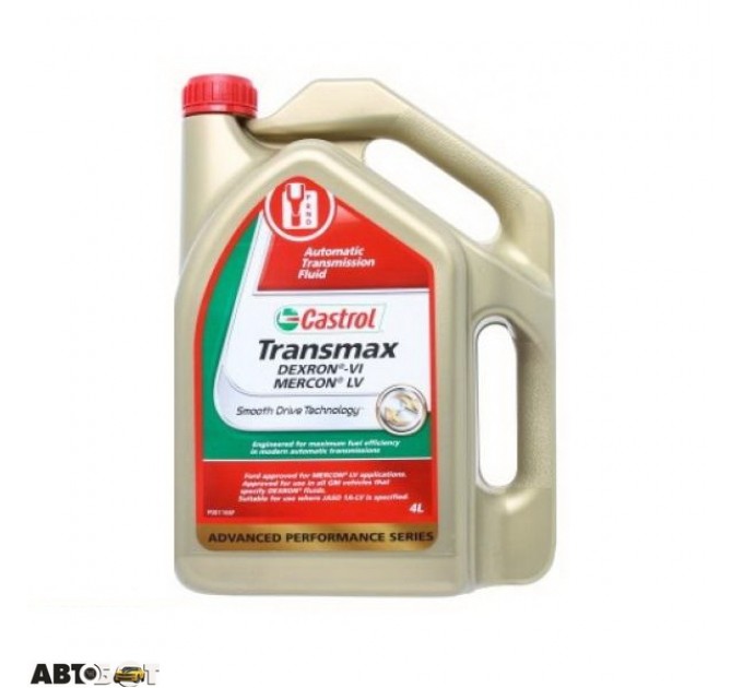 Трансмиссионное масло CASTROL TRANSMAX DEXRON-VI MERCON LV 4л, цена: 1 088 грн.