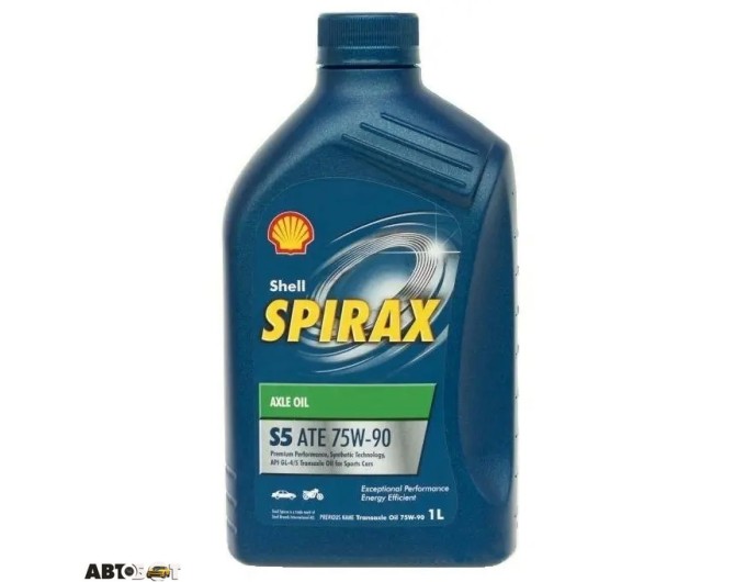 Трансмиссионное масло SHELL Spirax S5 ATE 75W-90 1л, цена: 1 208 грн.